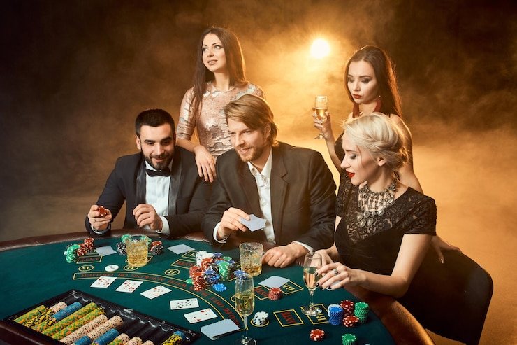 Tampilan antarmuka platform hiburan digital modern dengan fokus pada sports betting dan live casino